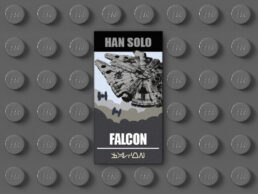 Han Solo - Cloud City tile 2x4