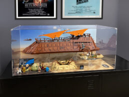 Display Case for LEGO® Star Wars™ UCS Jabba’s Sail Barge and LEGO® Star Wars™ Desert Skiff and Sarlacc Pit - 75396, 75397