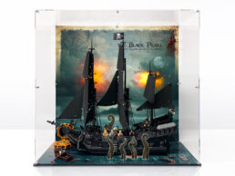 Display Case for LEGO® Icons: Captain Jack Sparrow's Pirate Ship (The Black Pearl) - 10365