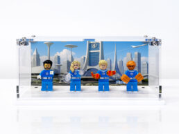 Display cases for LEGO® Fantastic Four Minifigures - 76316