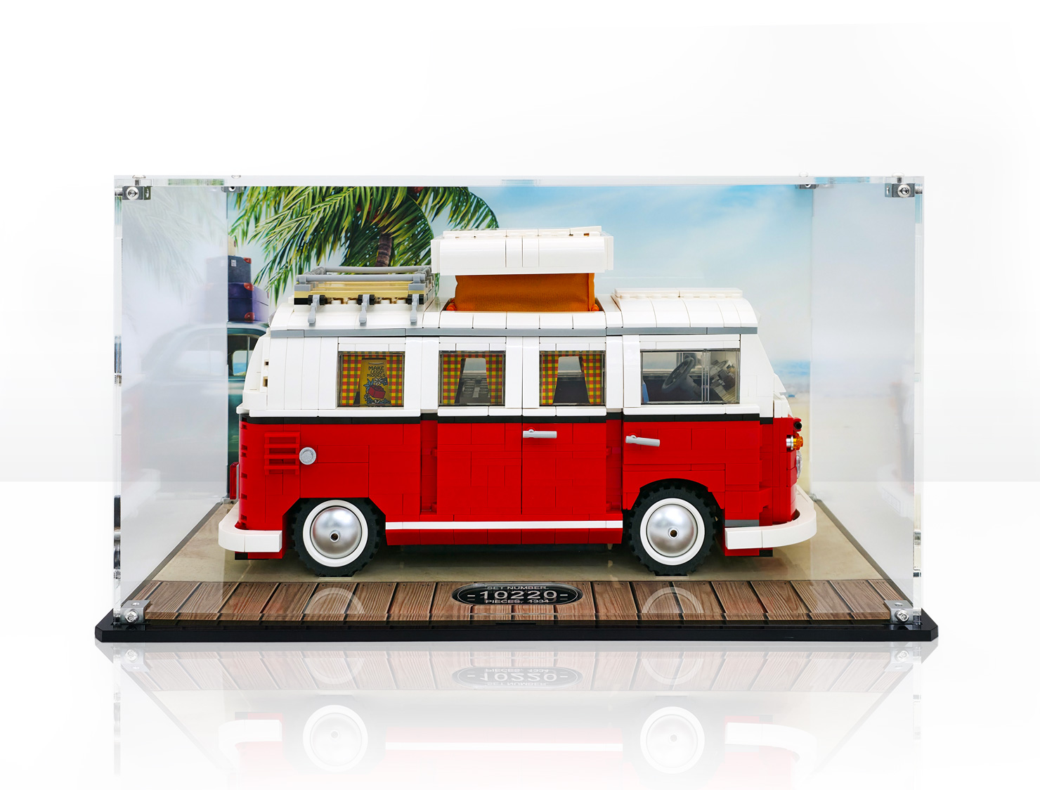Display Case for LEGO® Creator: VW T1 Campervan - 10220