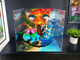 Display Case for LEGO® Pokémon™: Venusaur, Charizard and Blastoise - 72153