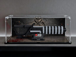 LEGO® Star Wars™ The Darksaber (40917) Display Case.