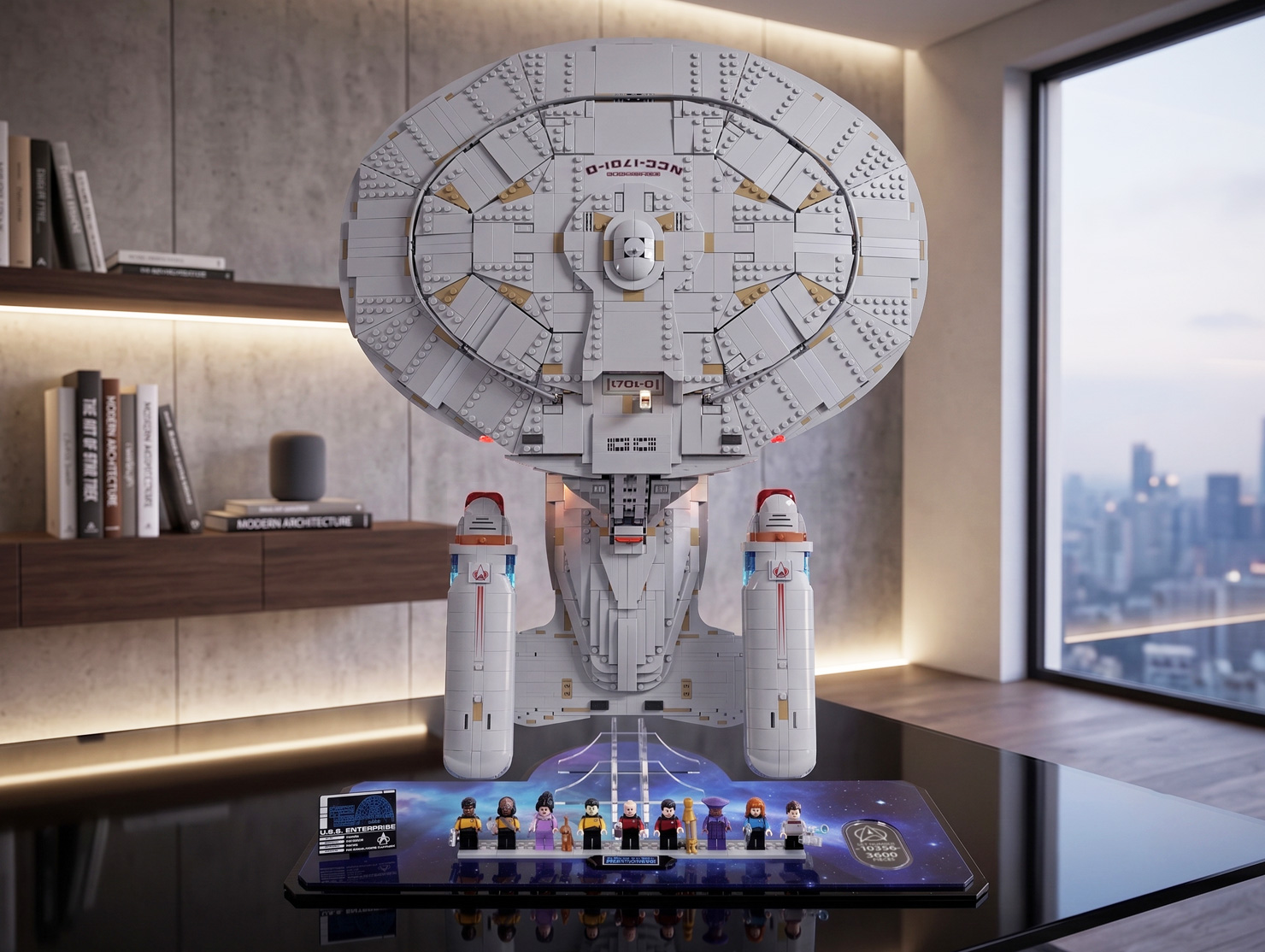 LEGO® Star Trek: U.S.S. Enterprise NCC-1701-D™ (10356) Display Stand
