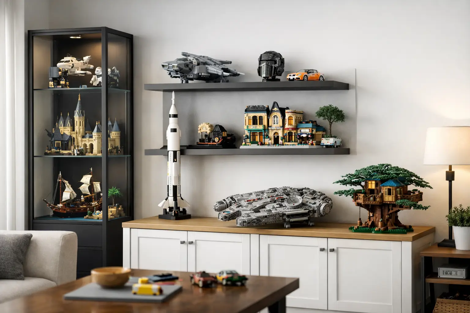 Best Way to Display LEGO Sets at Home