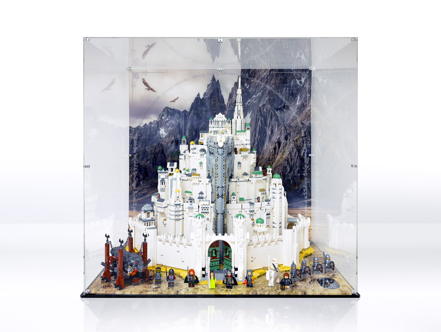 LEGO® The Lord of the Rings: Minas Tirith (11377) Display Case