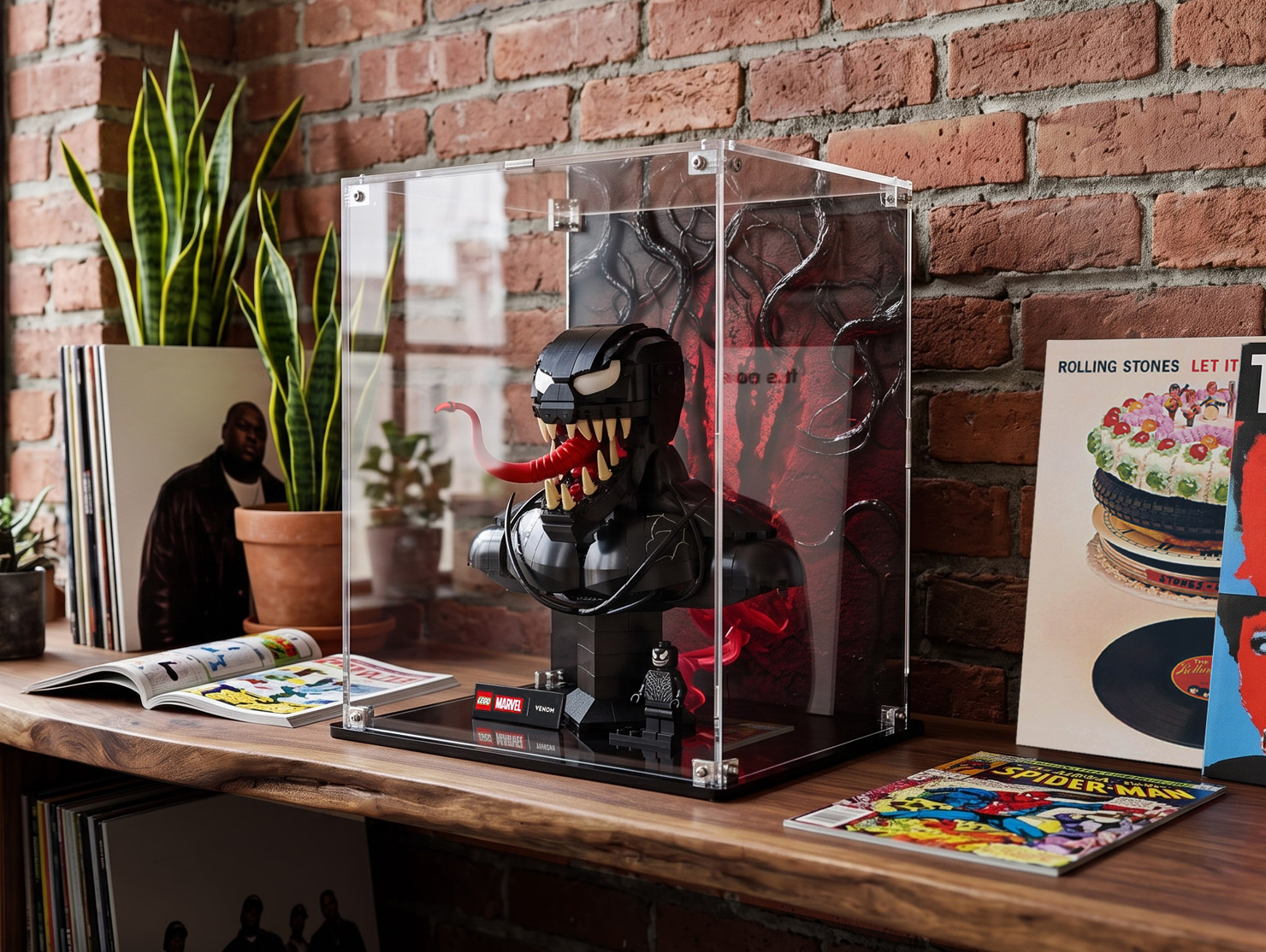 LEGO® Venom Bust (76356) Display Case