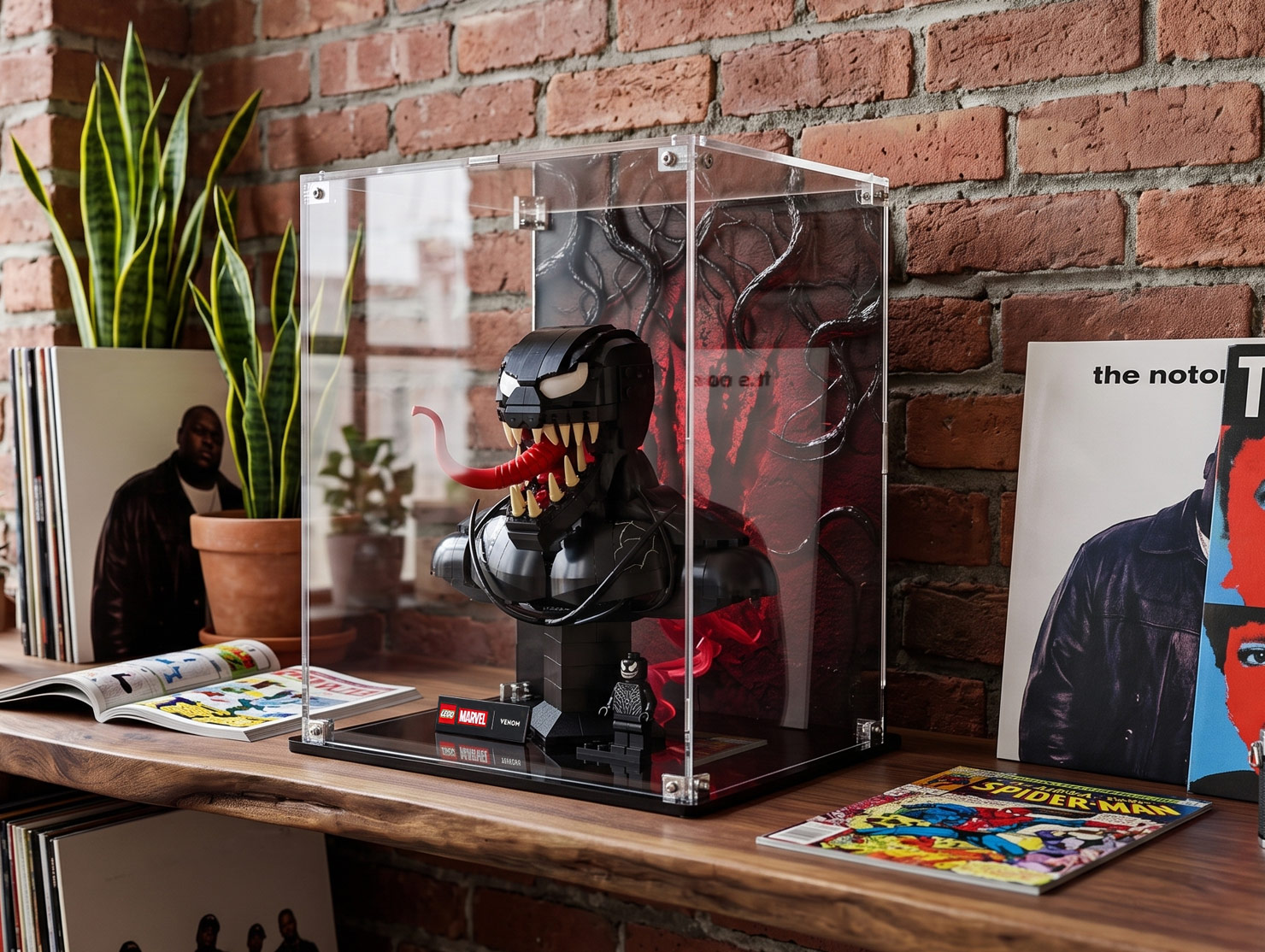 LEGO® Venom Bust (76356) Display Case