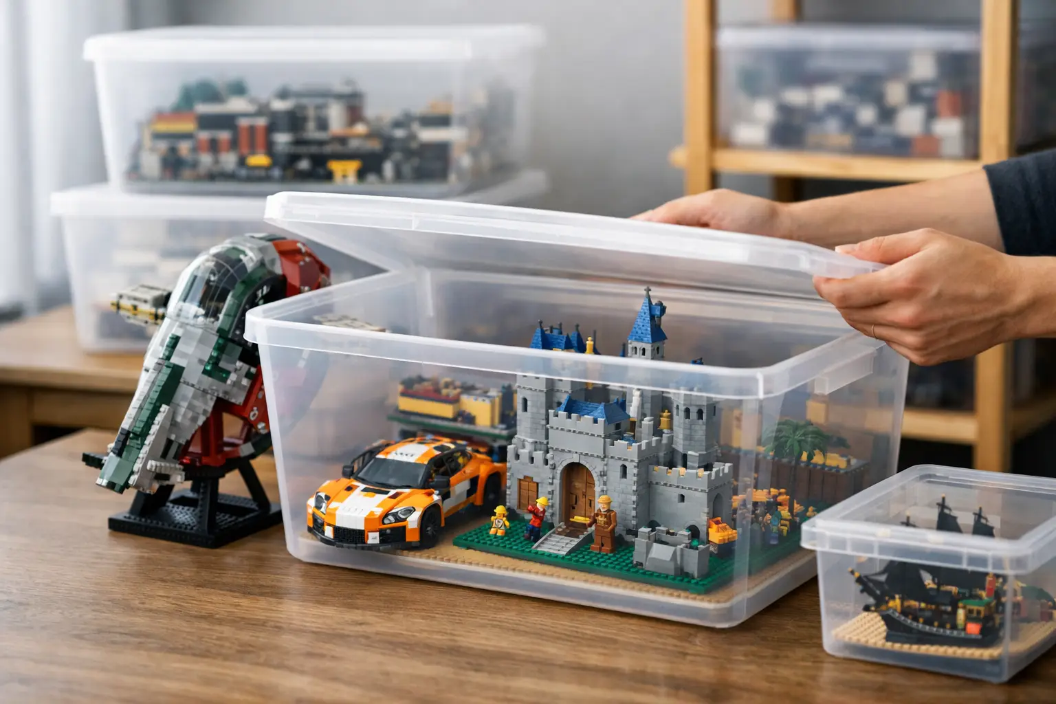 How to Store Built LEGO Safely Without Damage