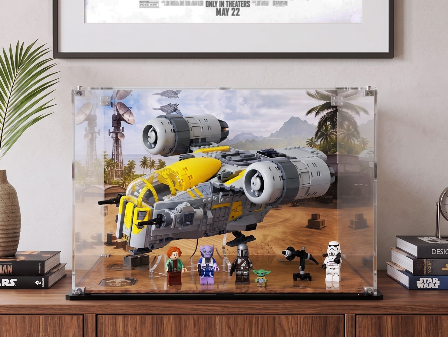 LEGO® The Razor Crest™ (75447) Display Case