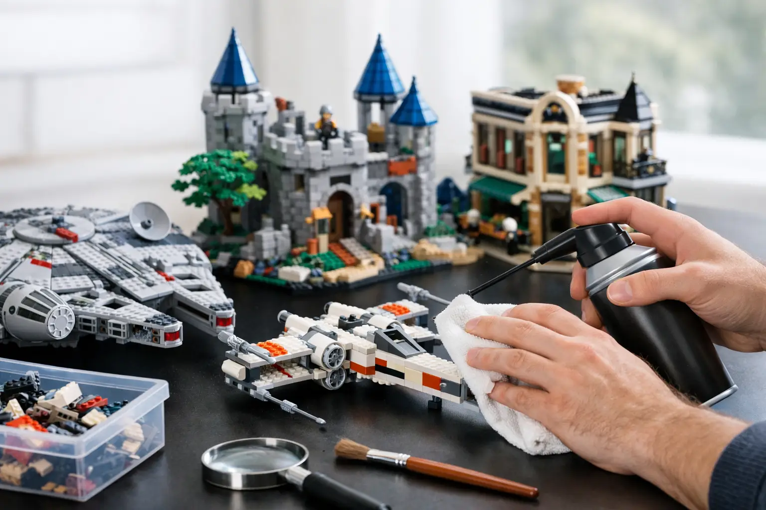 LEGO Set Preservation for Displayed Builds