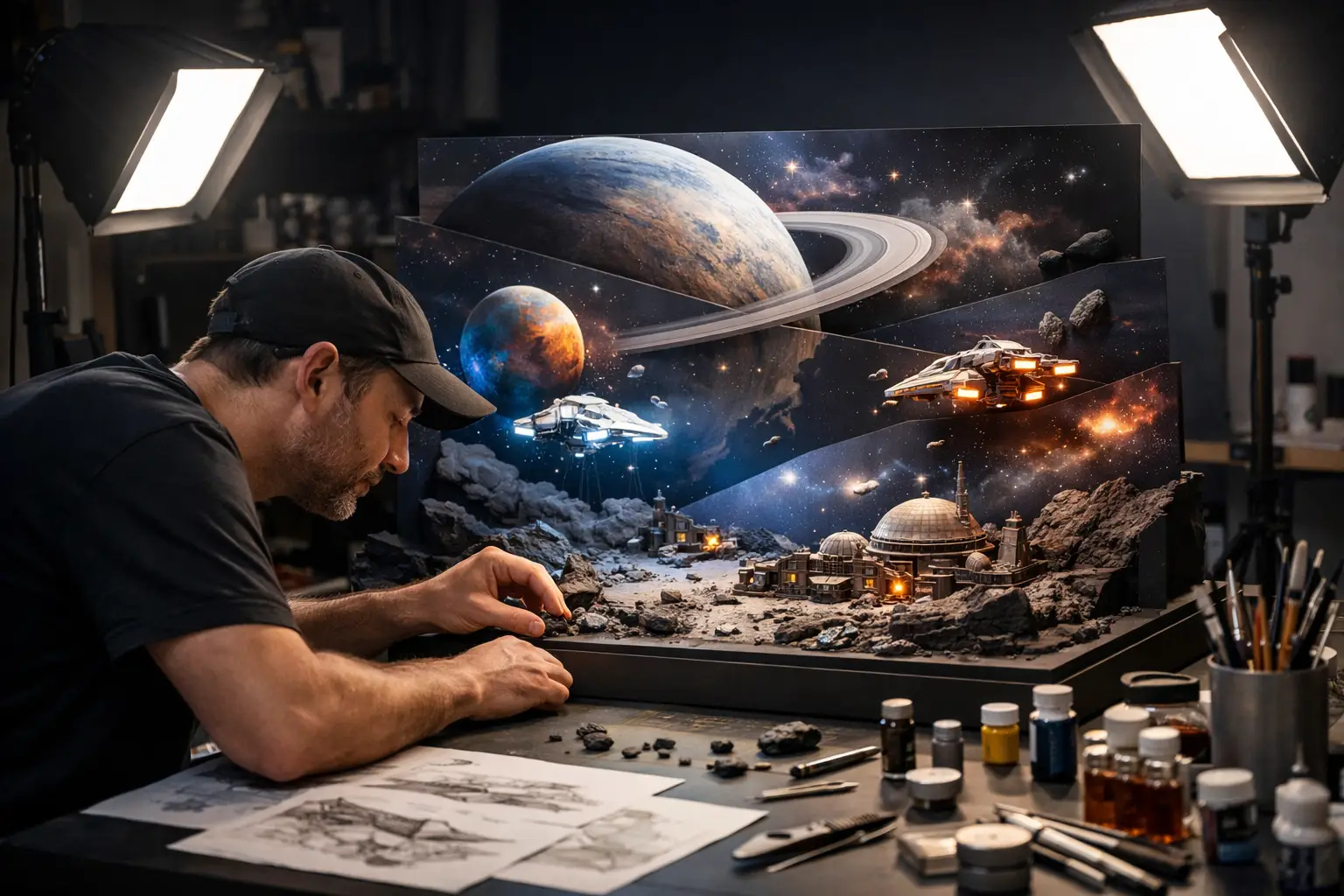 Star Wars Display Project Example That Stands Out