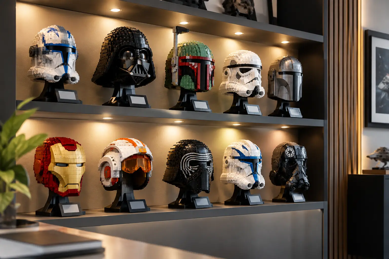 A Collector’s Guide to LEGO Helmet Presentation